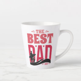Caneca De Café Latte O Melhor Pai de Todos