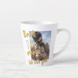 Caneca De Café Latte O Melhor Pai legal Que Te Ama Foto