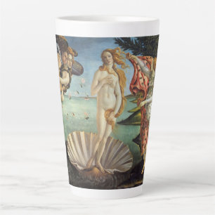 Caneca De Café Latte O Nascimento de Vênus por Sandro Botticelli