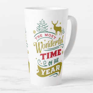 Caneca De Café Latte O Natal Mais Maravilhoso