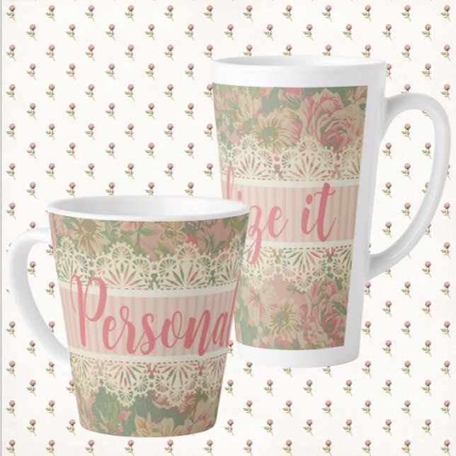 Caneca De Café Latte O Romântico Bedroom Le Boudoir Romantique (Criador carregado)