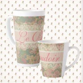 Caneca De Café Latte O Romântico Bedroom Le Boudoir Romantique