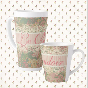 Caneca De Café Latte O Romântico Bedroom Le Boudoir Romantique