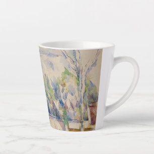Caneca De Café Latte O Terraço no Jardim em Les Lauves, Cezanne