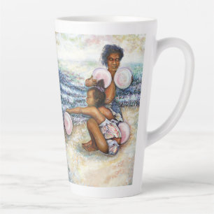 Caneca De Café Latte Obcecado com Conquistar o Impossível