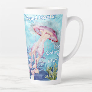 Caneca De Café Latte Objetivos de Lulas