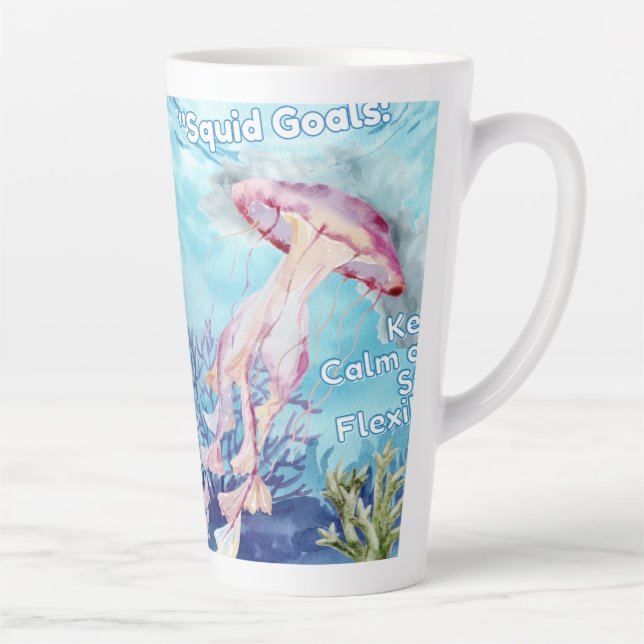 Caneca De Café Latte Objetivos de Lulas (Direita)