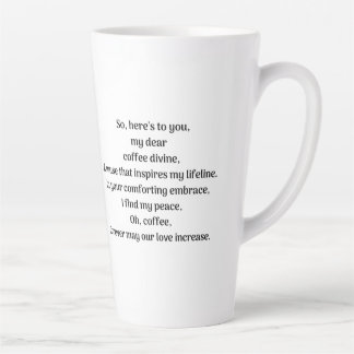 Caneca De Café Latte Oh café,