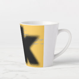 Caneca De Café Latte OK Vibes - Simples e Negrito"