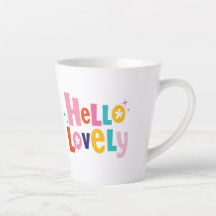 Olá Lovey Latte Mug