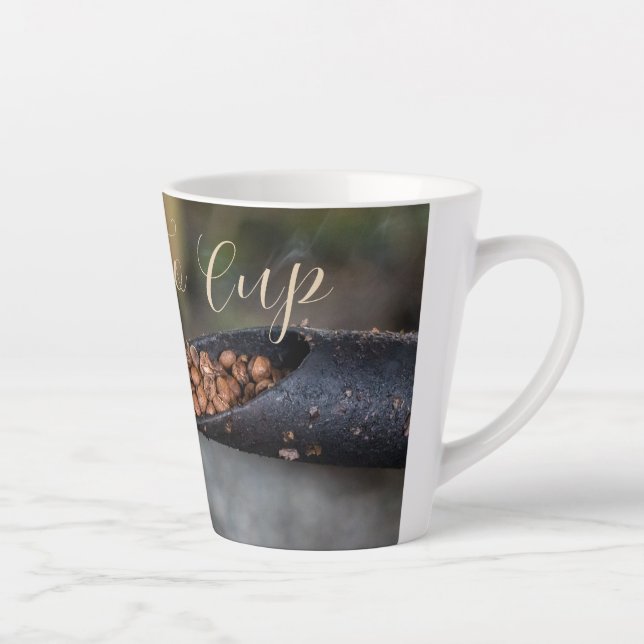 Caneca De Café Latte Old-Fashion Roast "From Farm to Cup" (Direita)