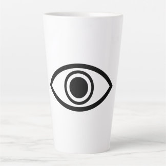 Caneca De Café Latte olho que tudo vê