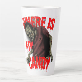 Caneca De Café Latte Onde está meu doce