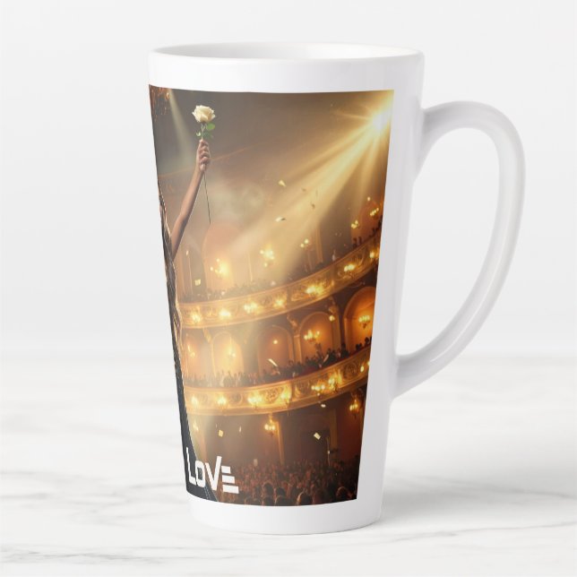 CANECA DE CAFÉ LATTE OPERA LOVE - DIVA (Direita)