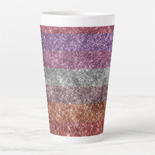 Caneca De Café Latte OrgulhoLGBT+- gay. Queer- amor. Arco-íris