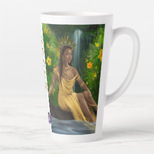 Caneca De Café Latte Orisha Oshun Latte Mug