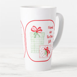 Caneca De Café Latte Os melhores presentes são os amigos do Natal em Wa