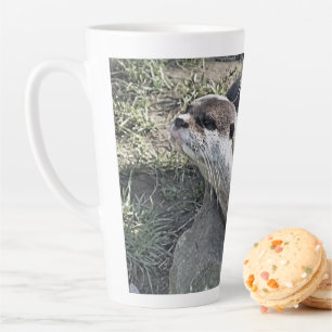 CANECA DE CAFÉ LATTE OTTER CUTO
