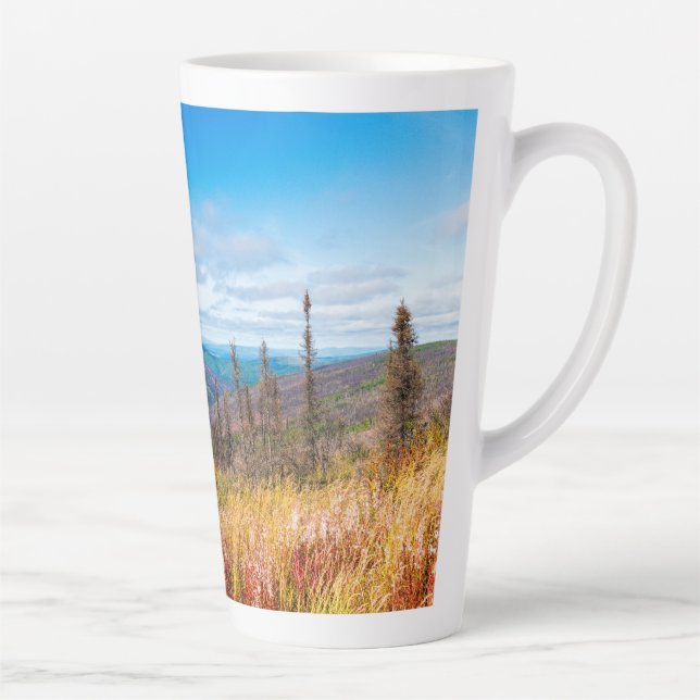 Caneca De Café Latte Outono em Murphy Dome (Direita)