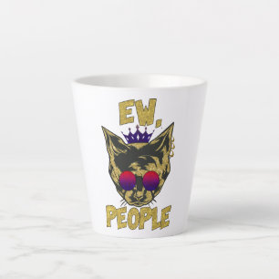 Caneca De Café Latte Ow Pessoas   Brincadeira Engraçada
