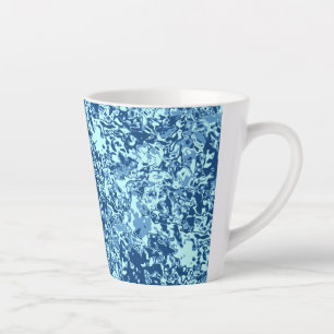 Caneca De Café Latte Padrão de água n.o 1 Black BG