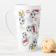 Padrão de Gol de Futebol de Quadrinhos – Esportes 