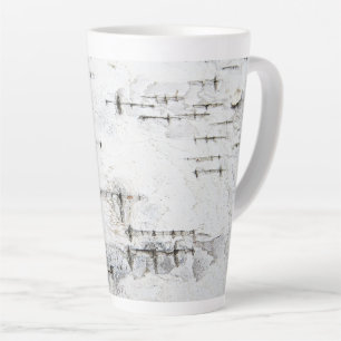 Caneca De Café Latte Padrão de latido de aves