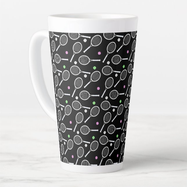 Caneca De Café Latte Padrão do rack tênis (Ângulo esquerdo)