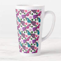 Padrão Floral de Pássaro Fofo | Pássaros Coloridos