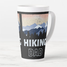 Caneca De Café Latte Pai de dia de os pais