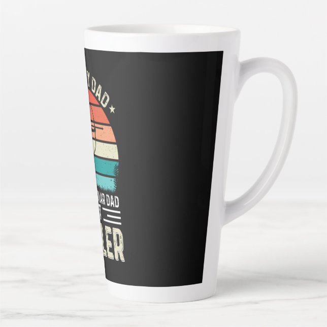 Caneca De Café Latte Pai do Arco e Flecha (Direita)