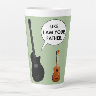 Caneca De Café Latte Pai engraçado