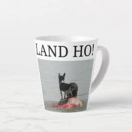 Caneca De Café Latte Pai Tem Esta Taça Lateral