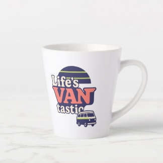 Caneca De Café Latte Paleta de tendências VANtastic 2025 da Life