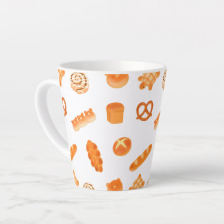 Caneca De Café Latte Pão de Variedade de Padaria Fofa Snack Japonês