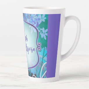Caneca De Café Latte Para mi amada - Tarjeta romática