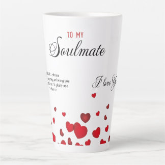Caneca De Café Latte Para minha alma gêmea 