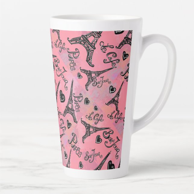 CANECA DE CAFÉ LATTE PARIS  (Direita)