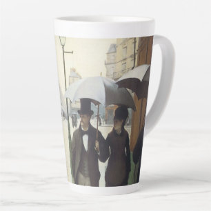 Caneca De Café Latte Paris Street, Rainy Day, por Caillebotte