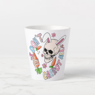 Caneca De Café Latte Páscoa engraçada