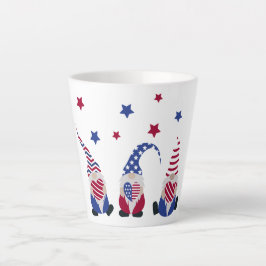 Caneca De Café Latte Passando o Tempo Com Meus Gnomos