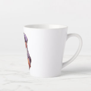 Caneca De Café Latte Pastor australiano
