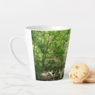 Caneca De Café Latte Patapsco River View Maryland - Fotografia Natural