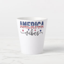 Caneca De Café Latte patriotic shirt america shirt 4th of july