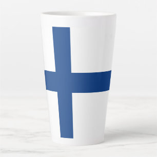 Caneca De Café Latte pavilhão da Finlândia
