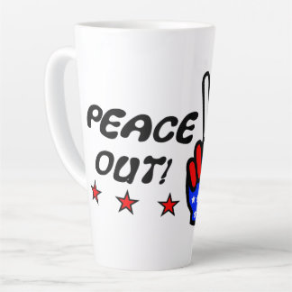 Caneca De Café Latte Paz Na América!