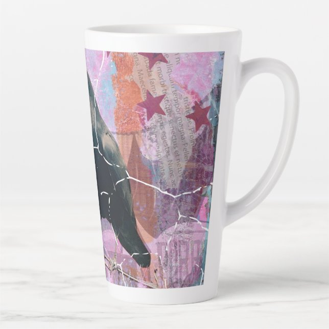 Caneca De Café Latte PC2502 - Crow (Direita)