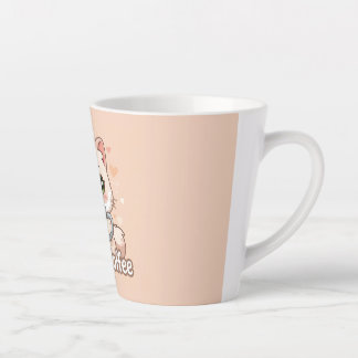 Caneca De Café Latte Peças, Corações E Café Quente: O Gatinho Kawaii