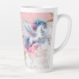 Caneca De Café Latte Pegasus (combinado com o diário Pegasus de grade p