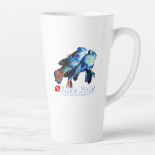 Caneca De Café Latte Peixe-mandarino